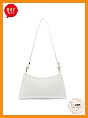 Genuine Leather Hobo Evening Bag Lightweight Underarm Shoulder Handbag